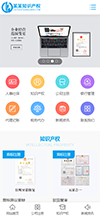 知识产权网站模板 - 手机端
